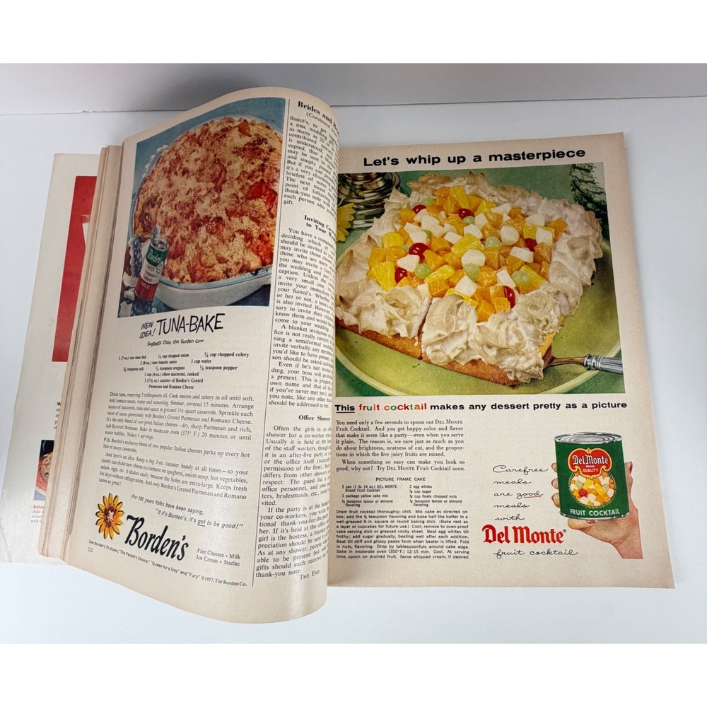 Vintage Good Housekeeping Magazine April 1957 Child Cover Mid Century Ads - Picture 11 of 11